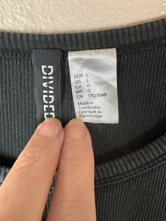 Ribbed sleeveless bodycon tank dress, feat. figure-hugging silhouette size Large - Picture 7 of 10